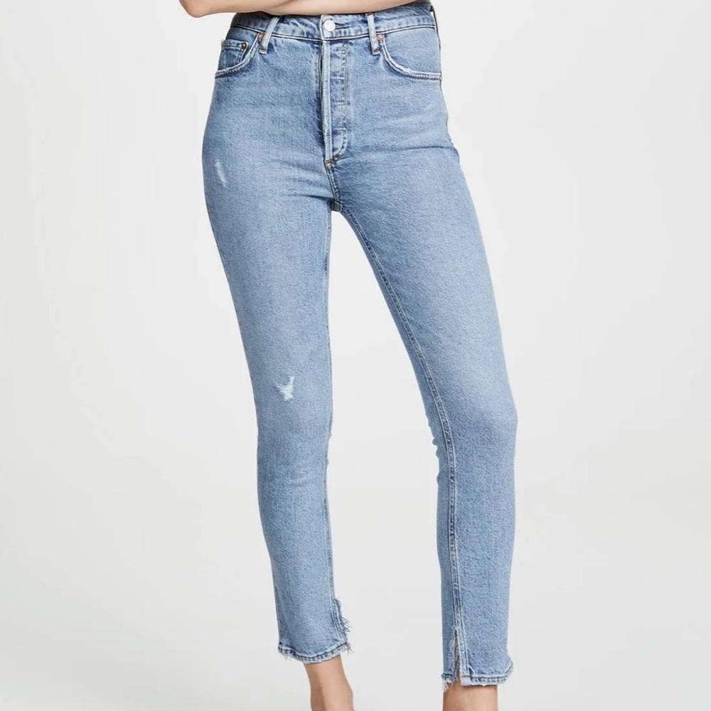 NWT Agolde Nico High rise slim fit size 26